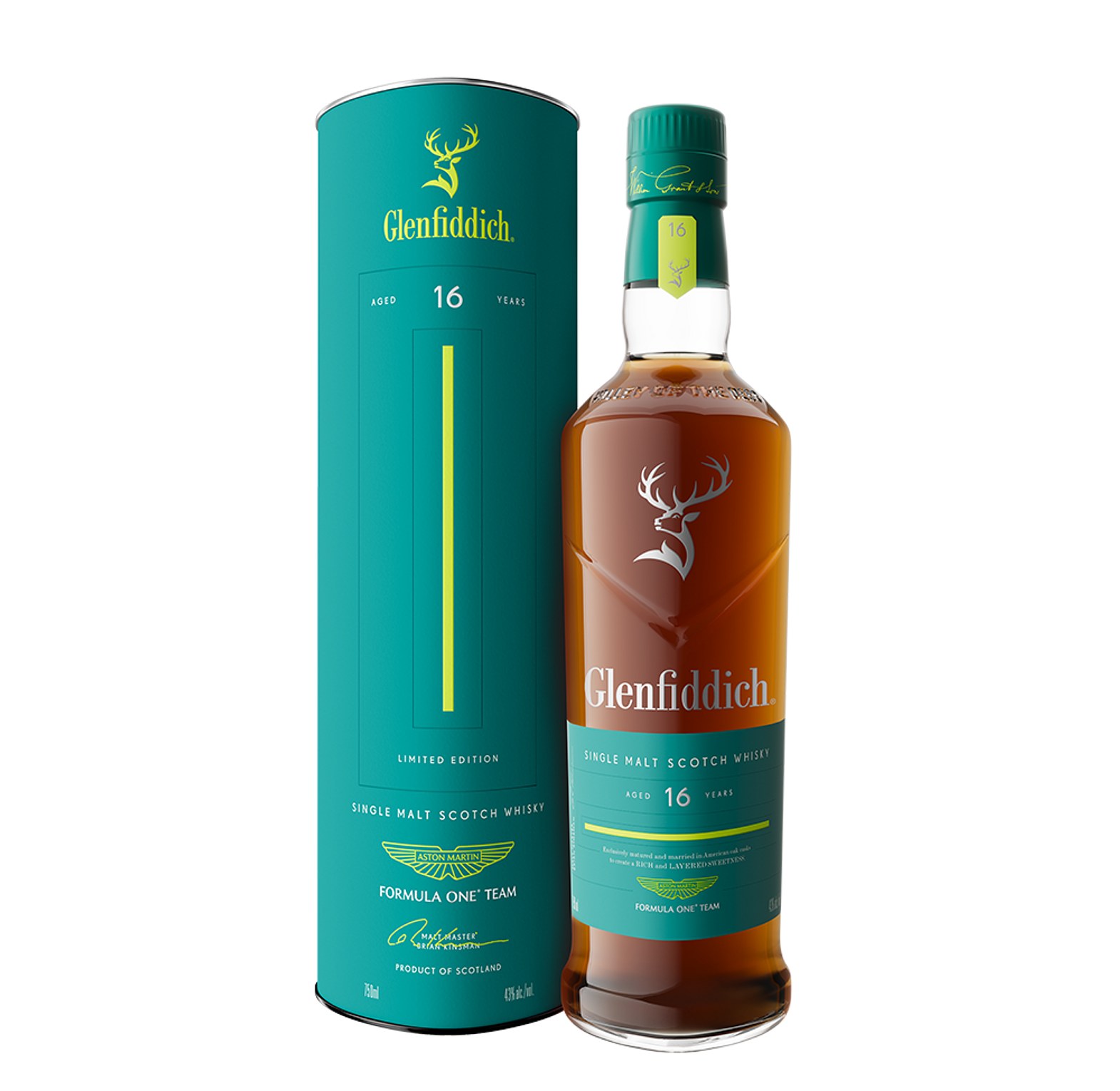 Glenfiddich x Aston Martin F1 16YO 700ml image