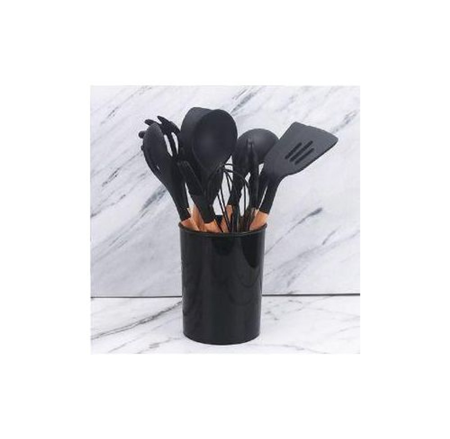 SPECIAL OFFERS Silicon 12 PCS SPOON SET image