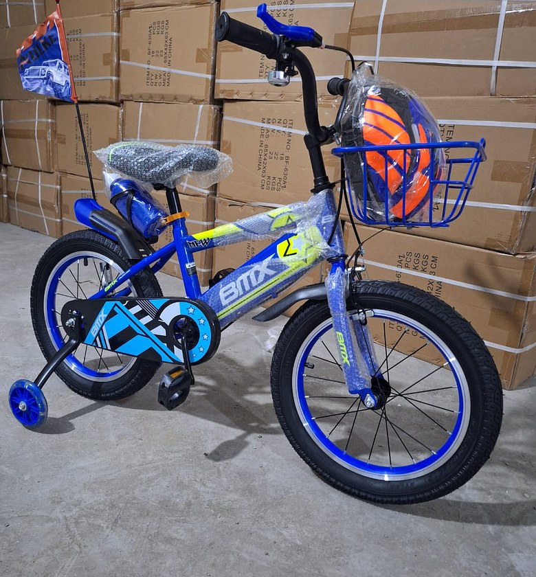 Kids Bicycles. BMX  Quality Kids Bikes For Size 16 (5-8) Years Comes With A FREE Helment image