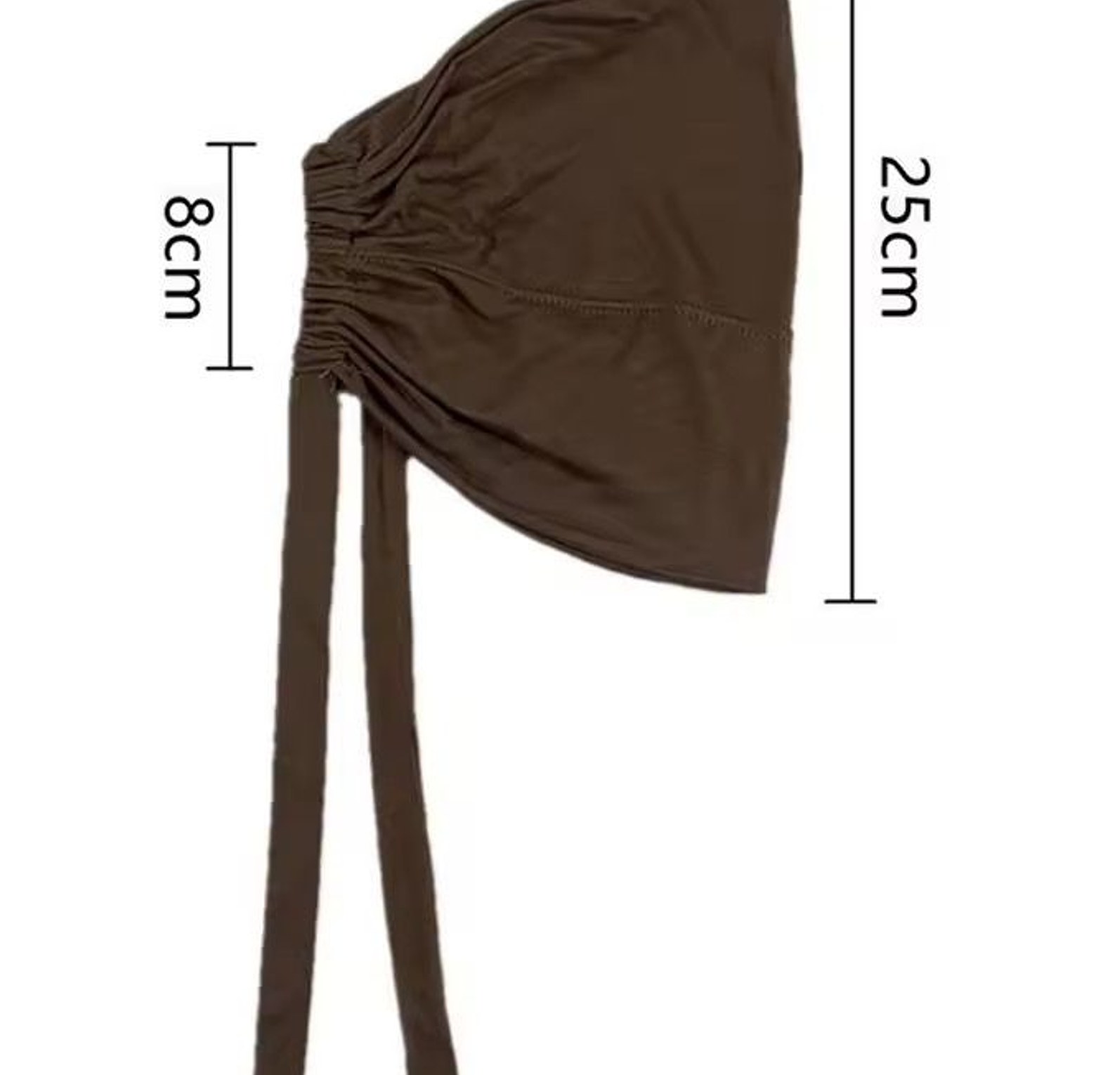 Soft Modal Muslim Turban Hat Inner Hijab Caps image