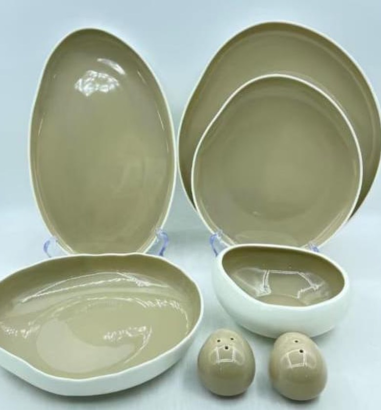  Dinner set Elegant  European Double Glaze Porcelain image