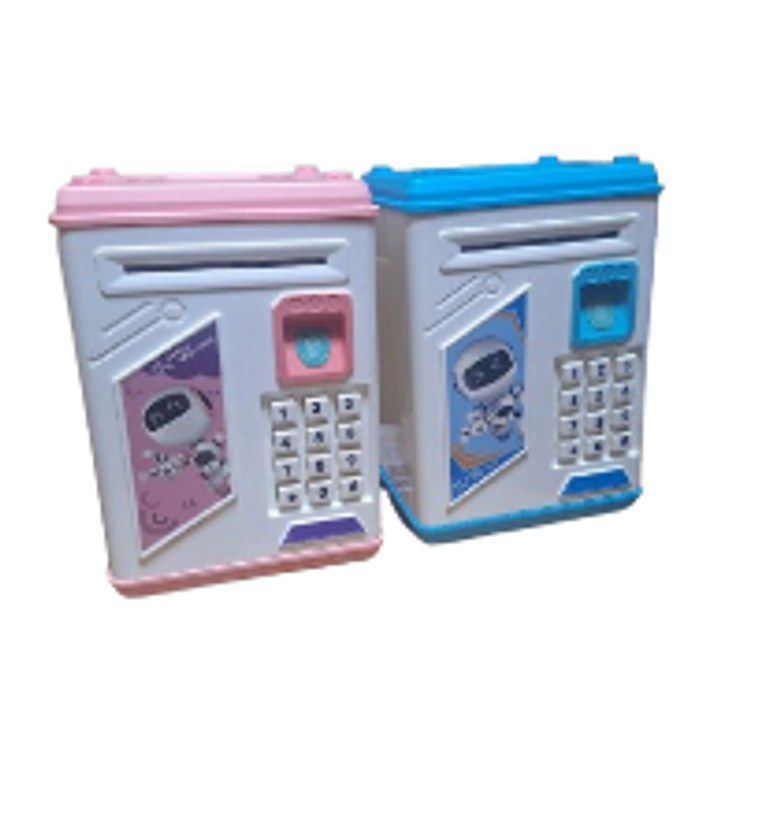 Kids Piggy Bank. Electronic Kids’ Password Piggy Bank – Automatic Safe Box image
