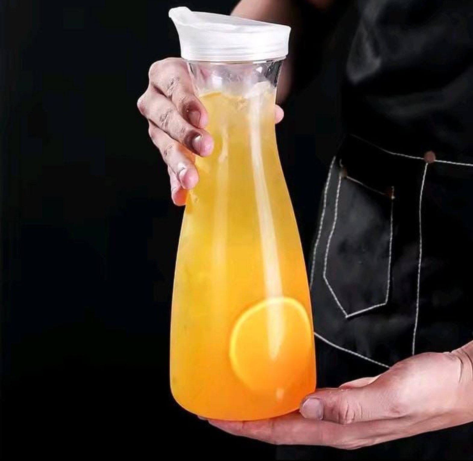Crystal Clear Acrylic Bottle image