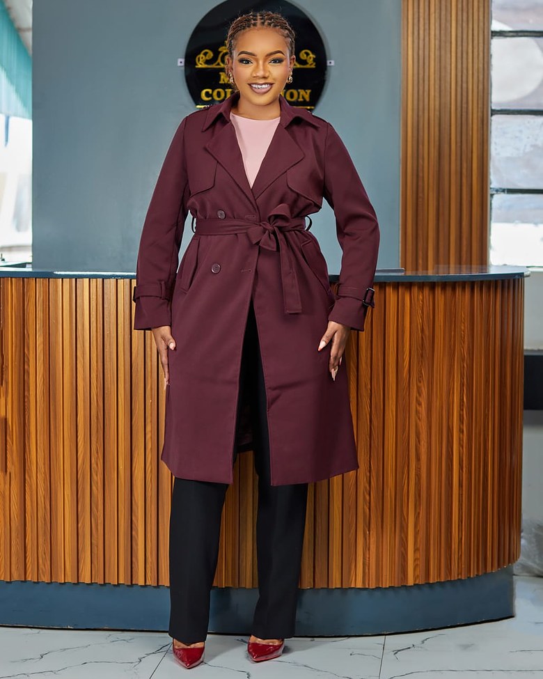 Premium Turkish Women’s Dress Trench Coat image