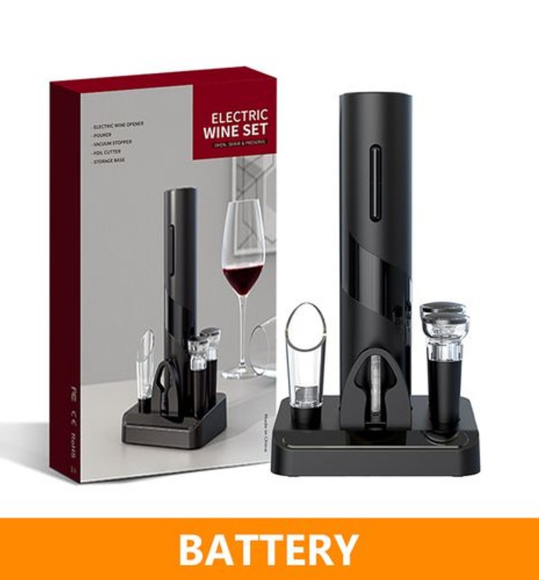 Electric Wine Opener Set image