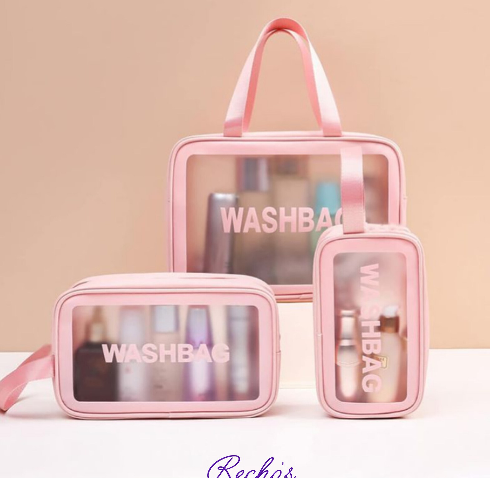 Cosmetics/toiletries washbags image