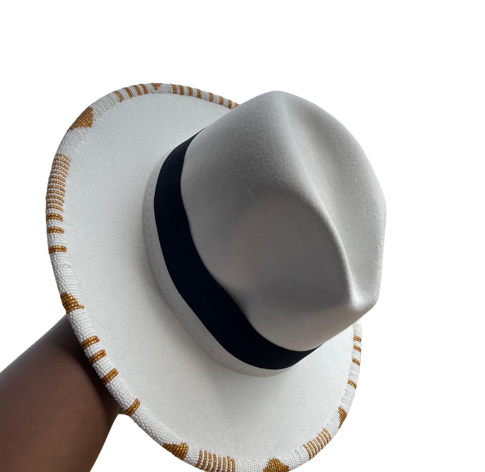 Beaded Fedora Hats image