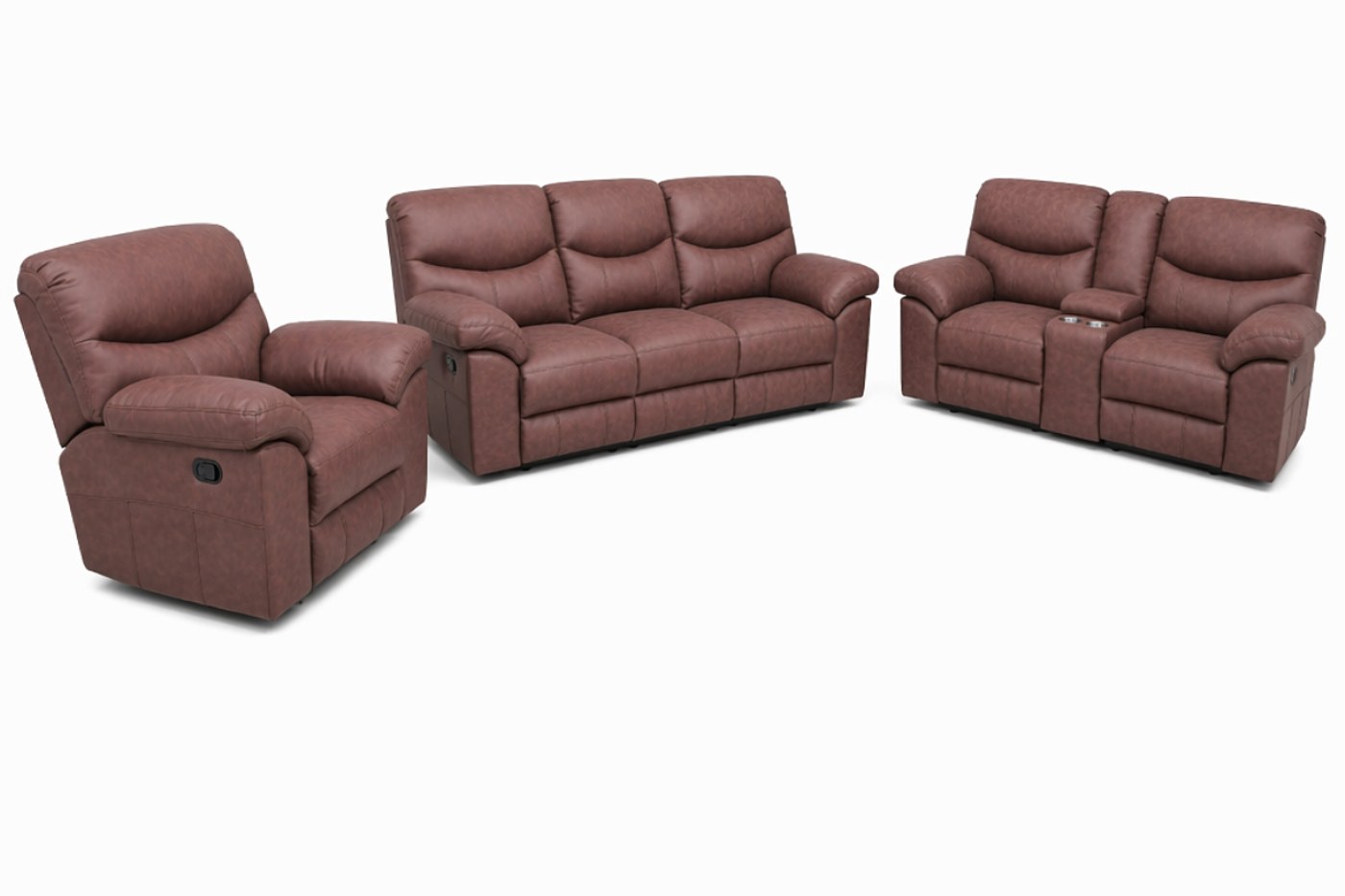 SPENCER 7 Seater Fabric Recliner (3+2+1+1) image 4
