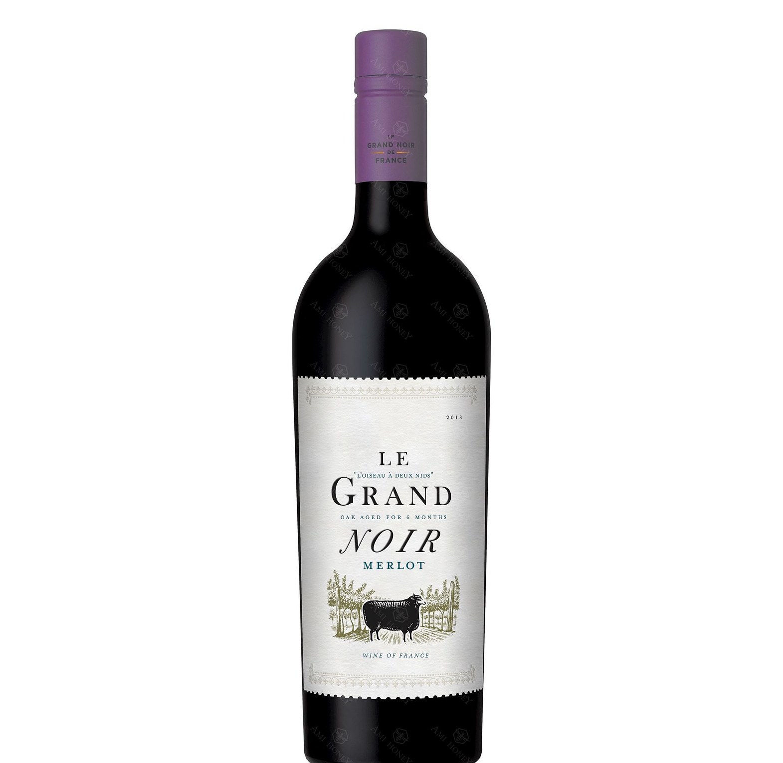 Le grand noir merlot 750ml image