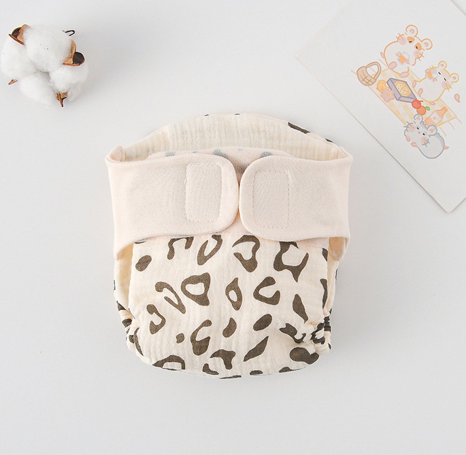 Reusable Muslin Cloth Diapers image