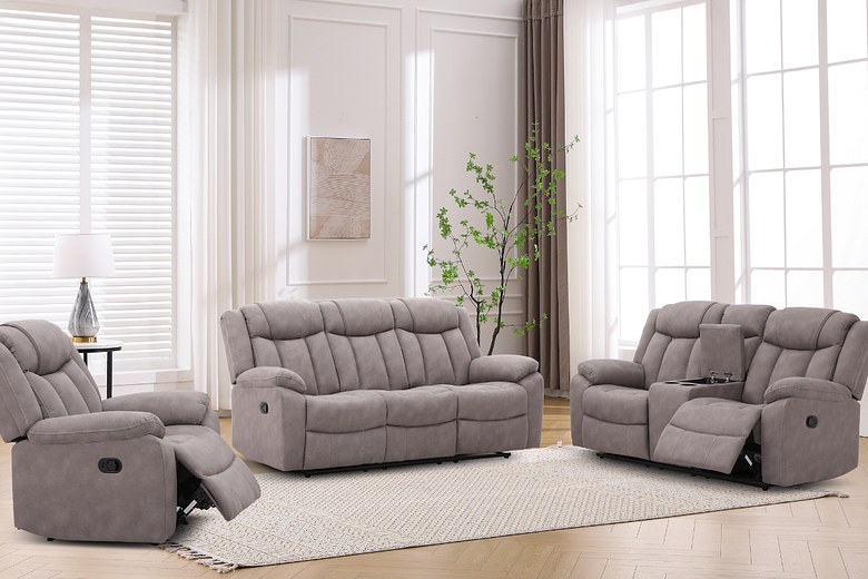 ROMEO 7 Seater Fabric Recliner (3+2+1+1) image
