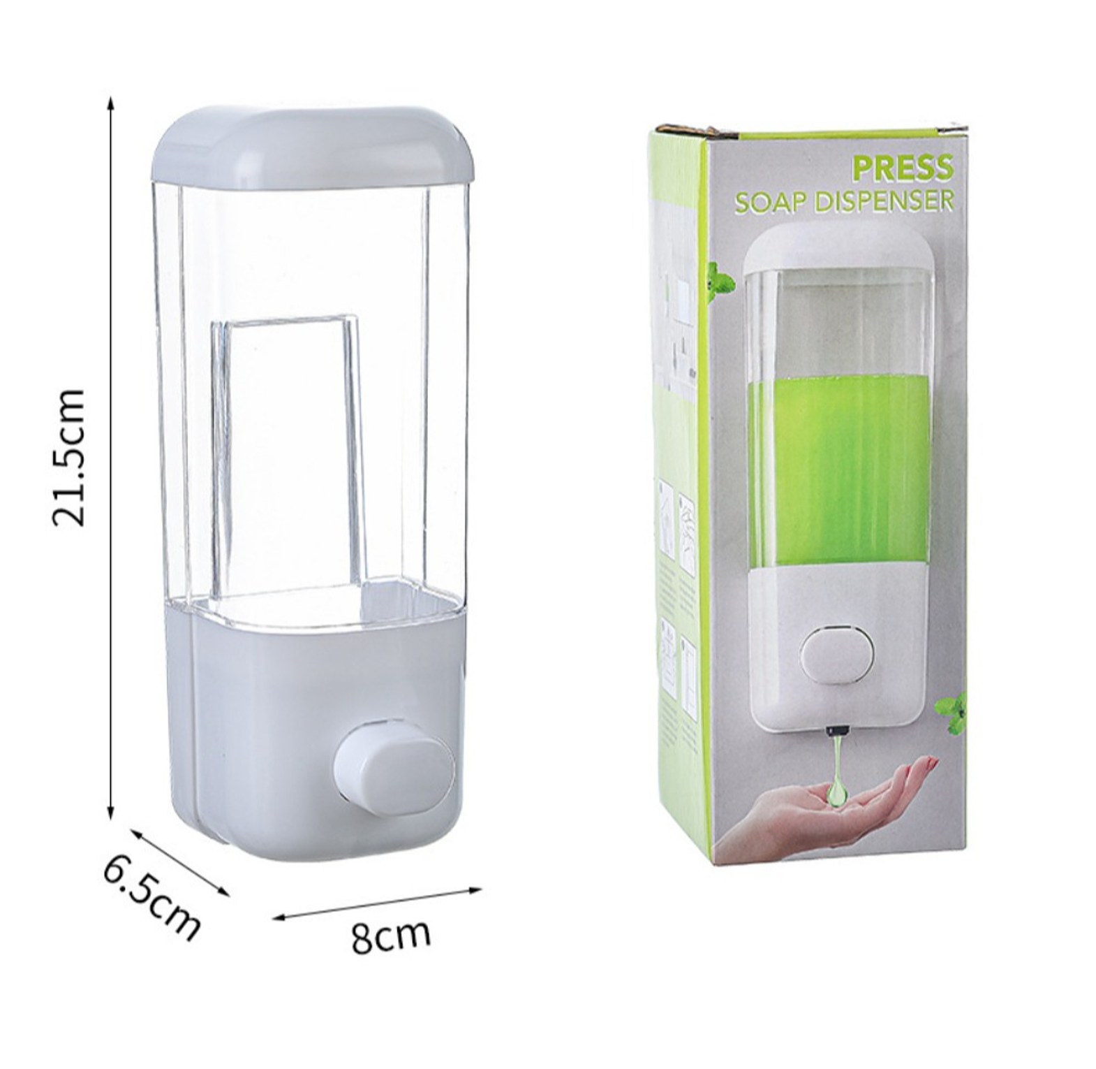 Wall-Mounted 500ML Soap Dispenser image