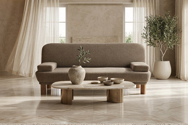 TWINLINE Fabric Sofa Bed image