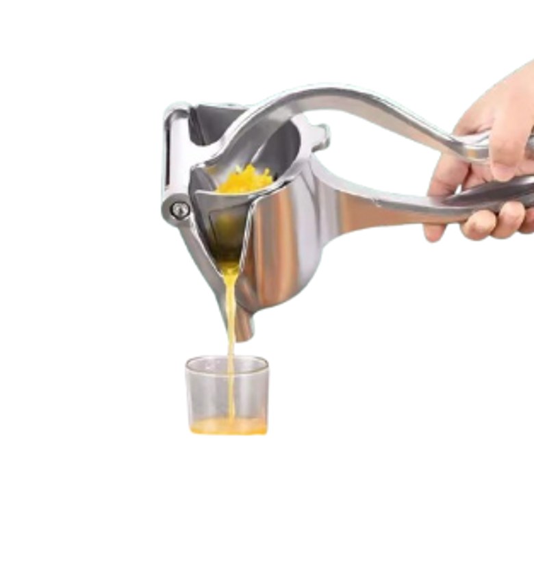 Stainless Steel Manual Fruit Juicer Crusher Squeezer Hand Press Lemon Orange image