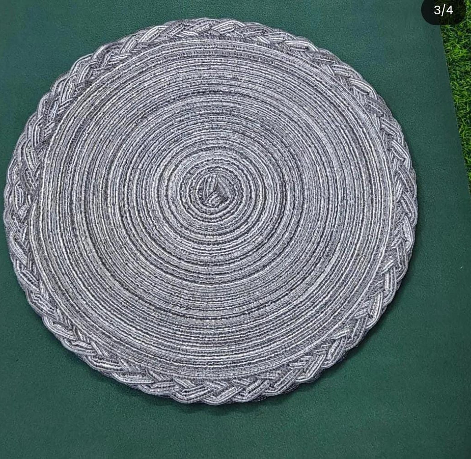 6 pcs Nordic woven table mats image