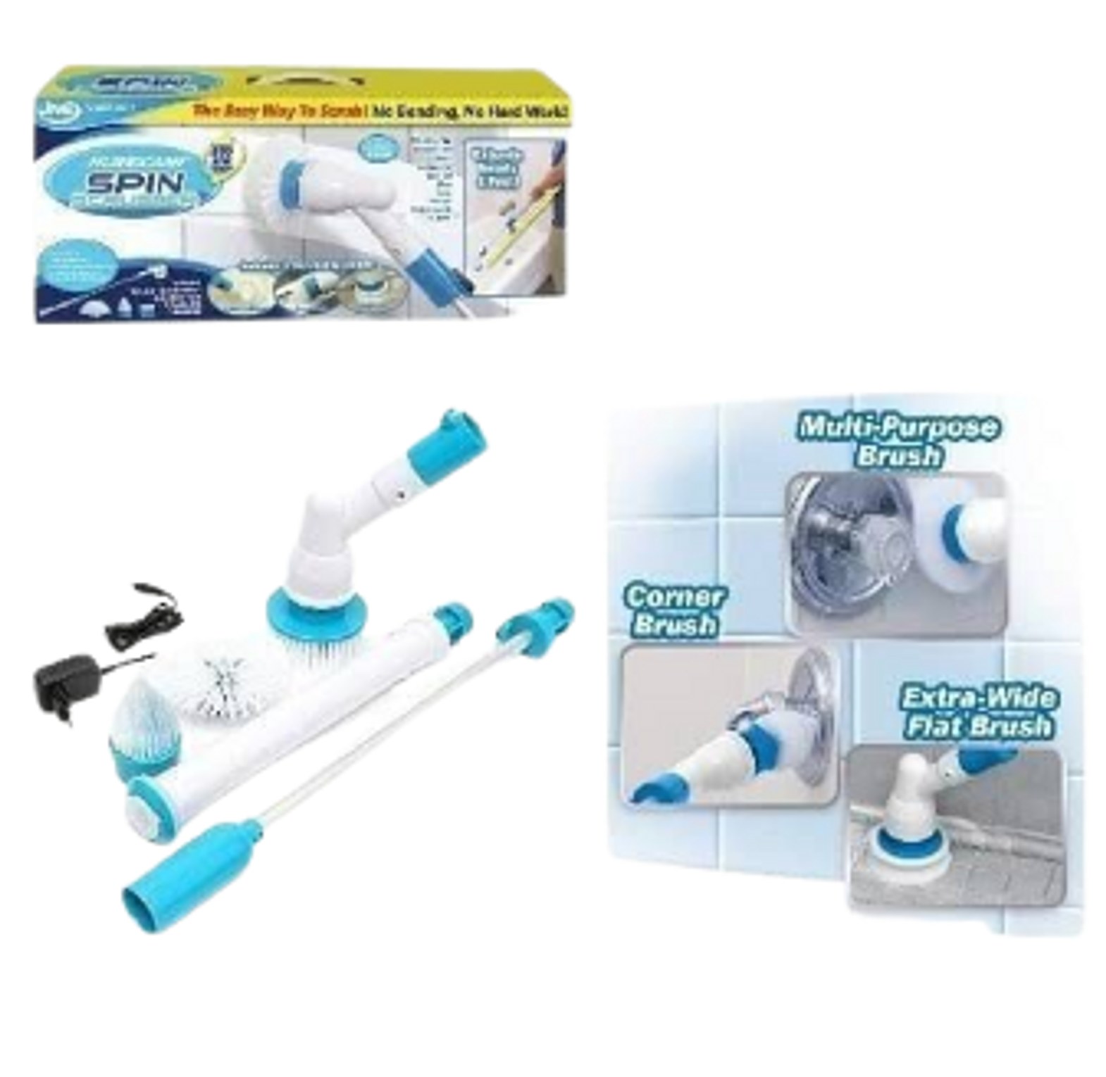 Electric spin scrubber image