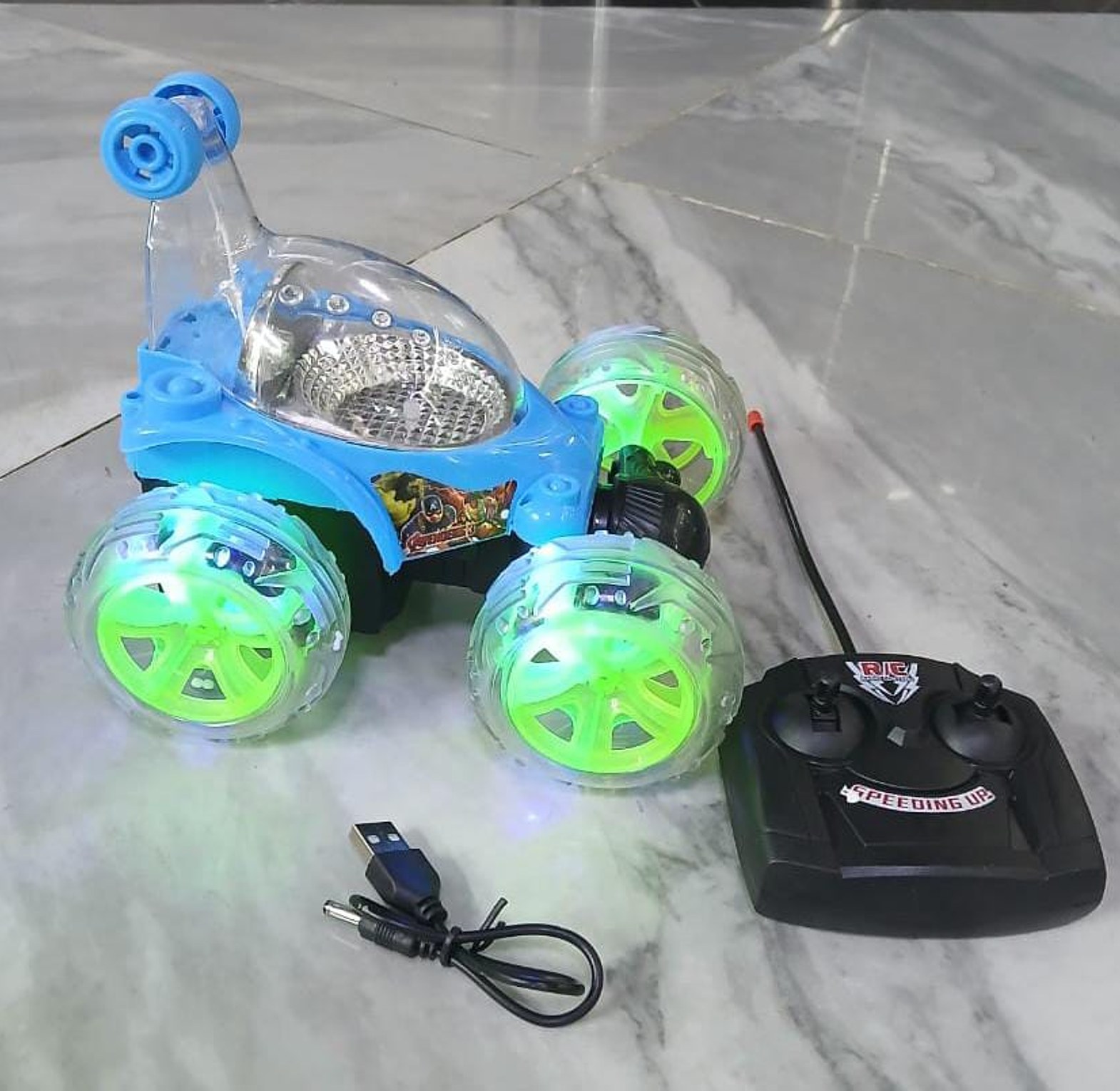 Toy Car Cartoon Theme  Rechargeable Battery Car. PLS WATCH THE VIDEO BELOW image