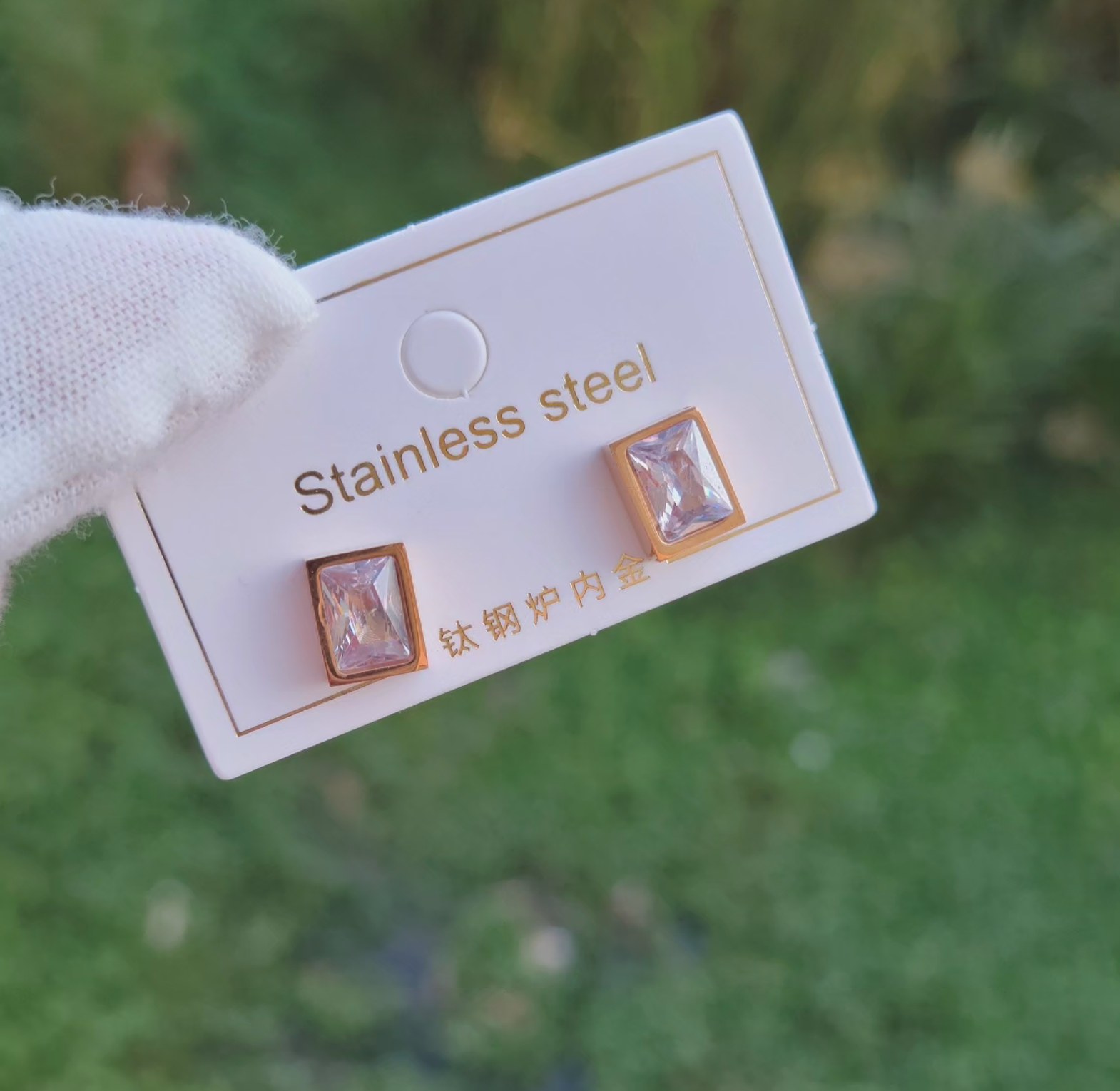 Crystal studs image