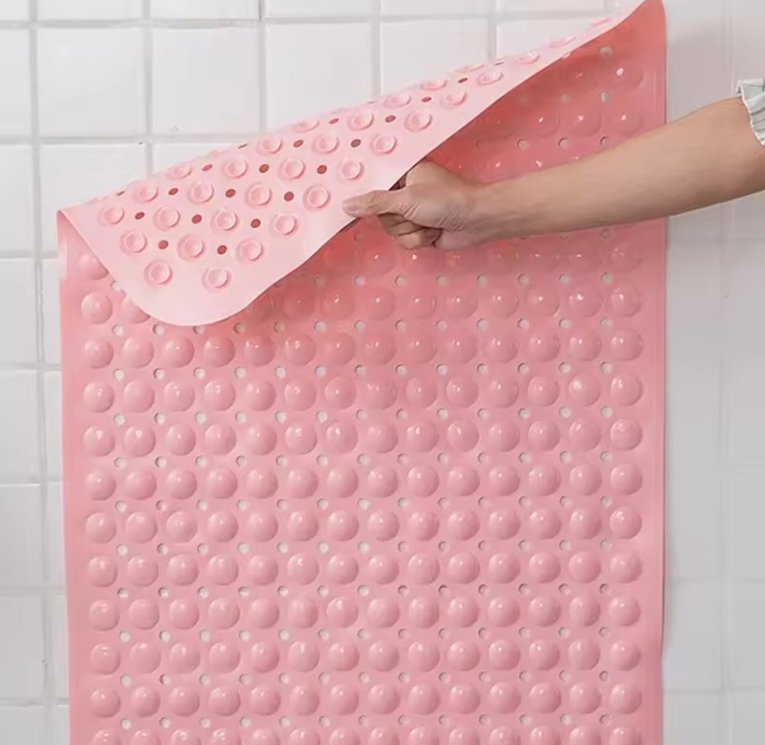 Non Slip Bathroom Mat Anti Slip Shower and Bathtub Safety Mat with Suction Cups (70*40cm) – Durable Bathroom Safety Mats image