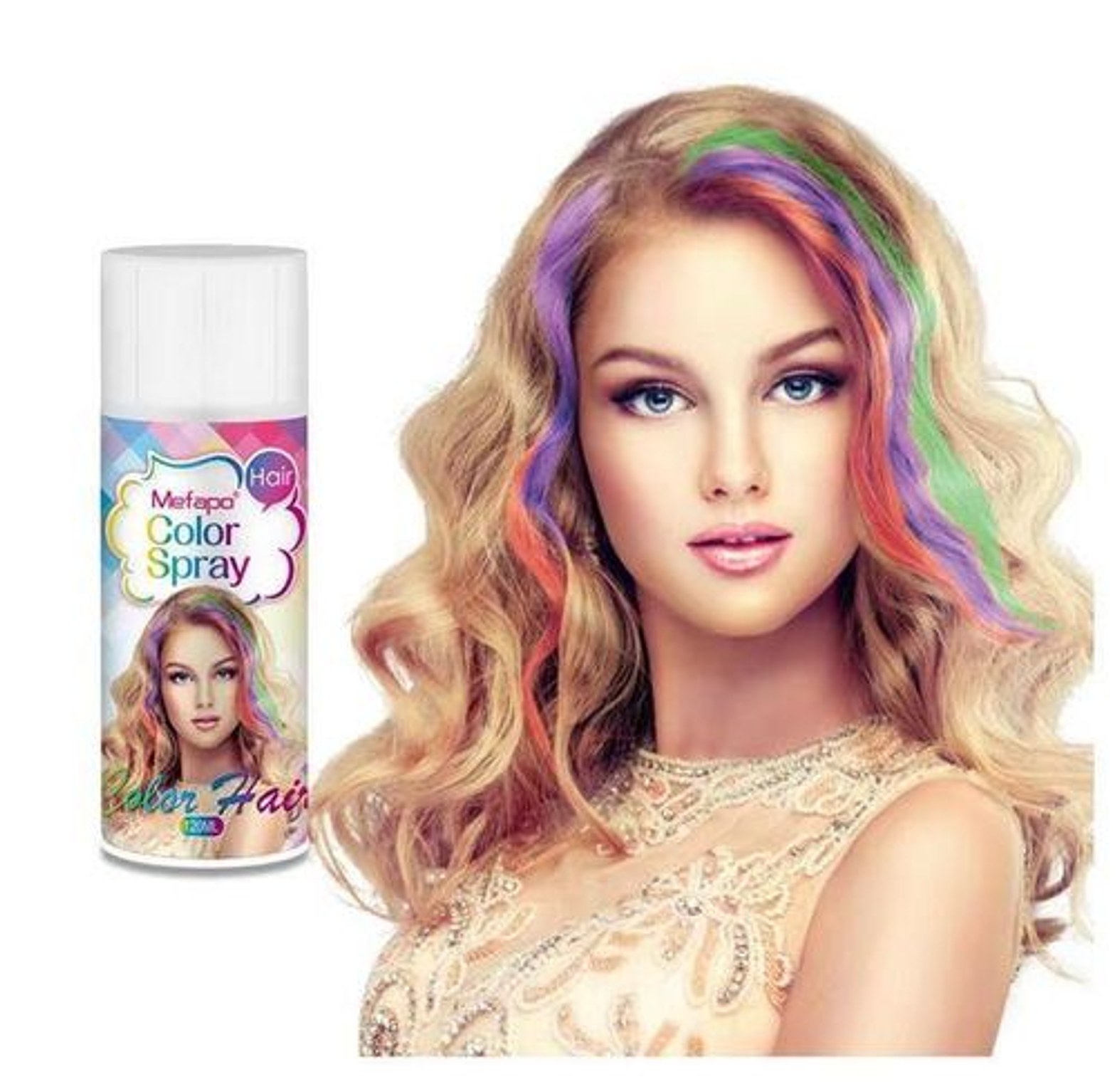 Grey hair cover spray image