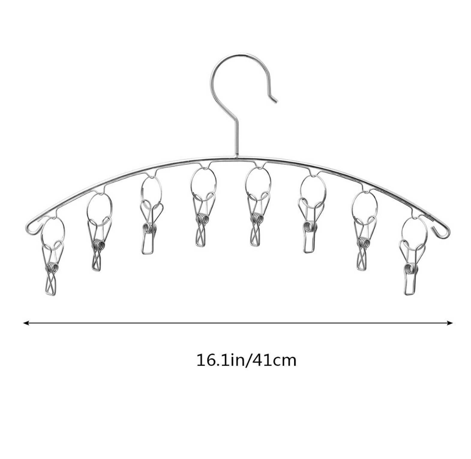 Stainless Steel Drying Hanger, Socks and Underwear Rack image