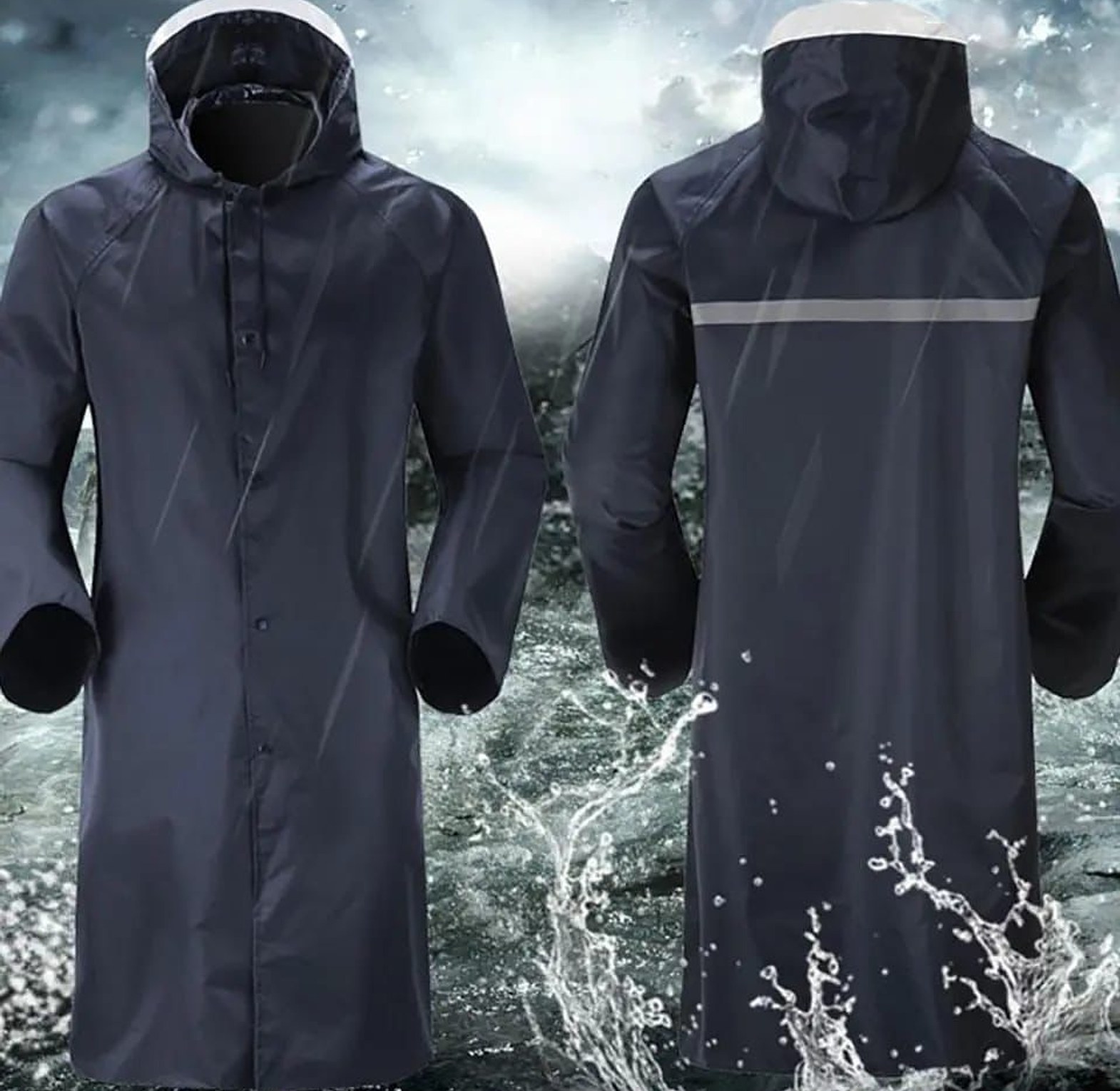 Adult Raincoat with Cap image