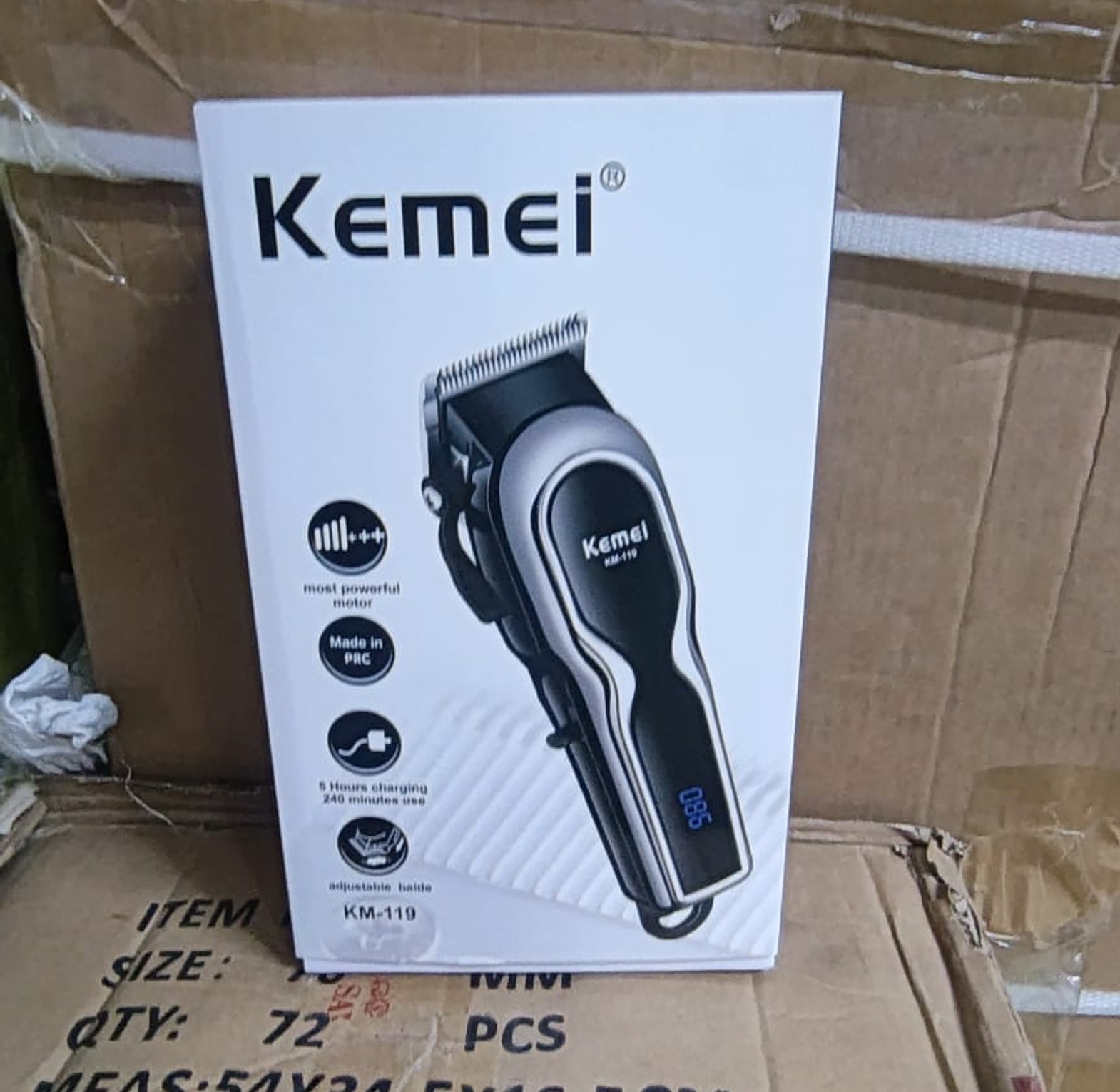 Kemei KM-119 hair clipper.  image