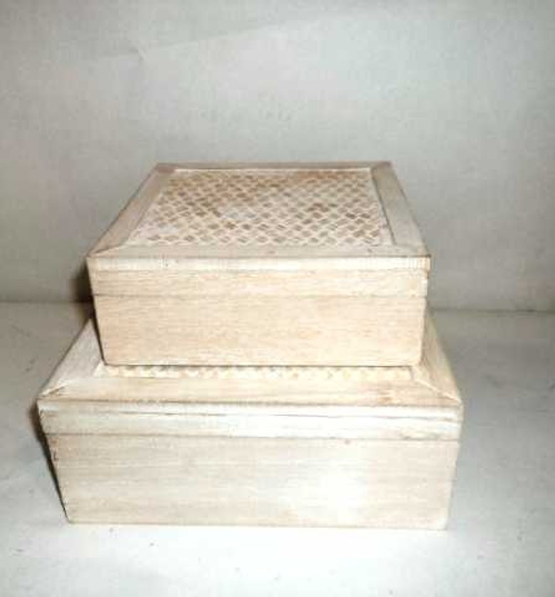 BOX SET, MDF WITH REAL BA image