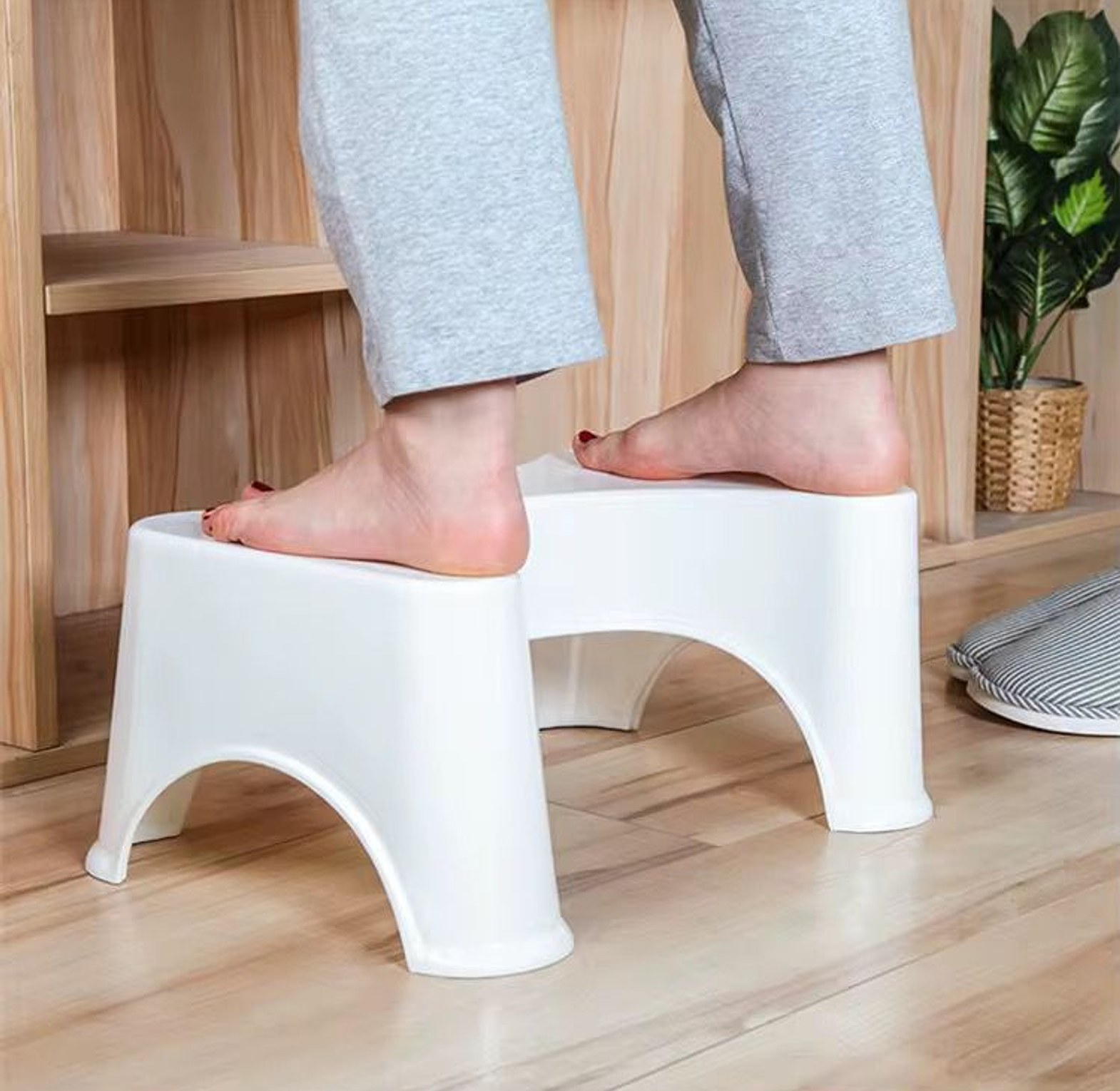 Toilet feet stool    image