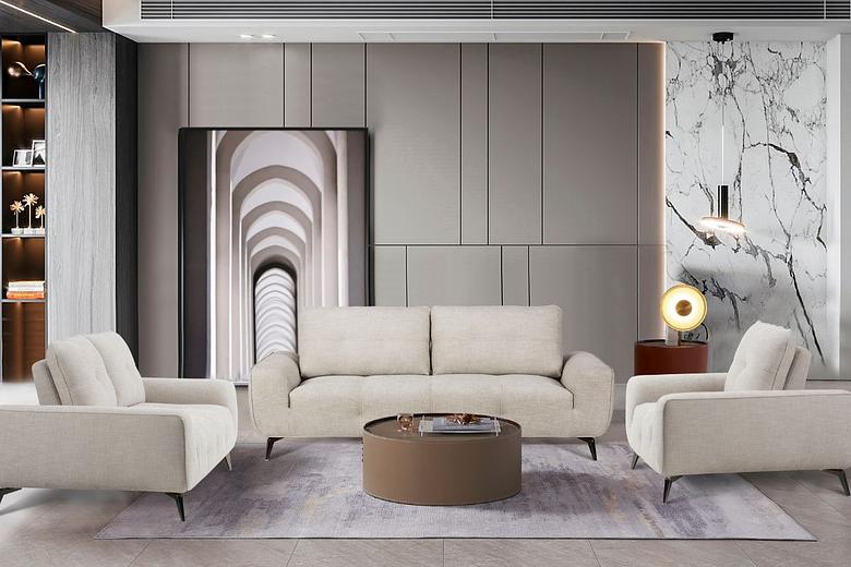 HUNTLEY 7 Seater Fabric Sofa (3+2+1+1) image