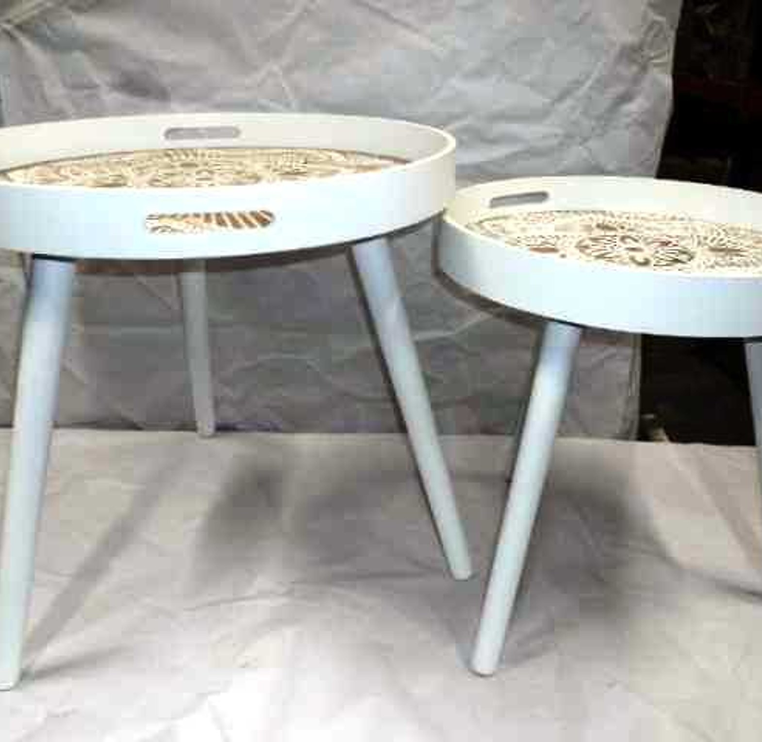 TRAY END TABLE, SET OF 2W image
