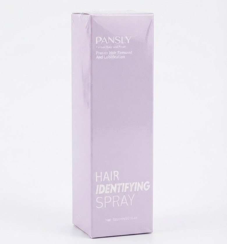 Pansy hair identifier spray image