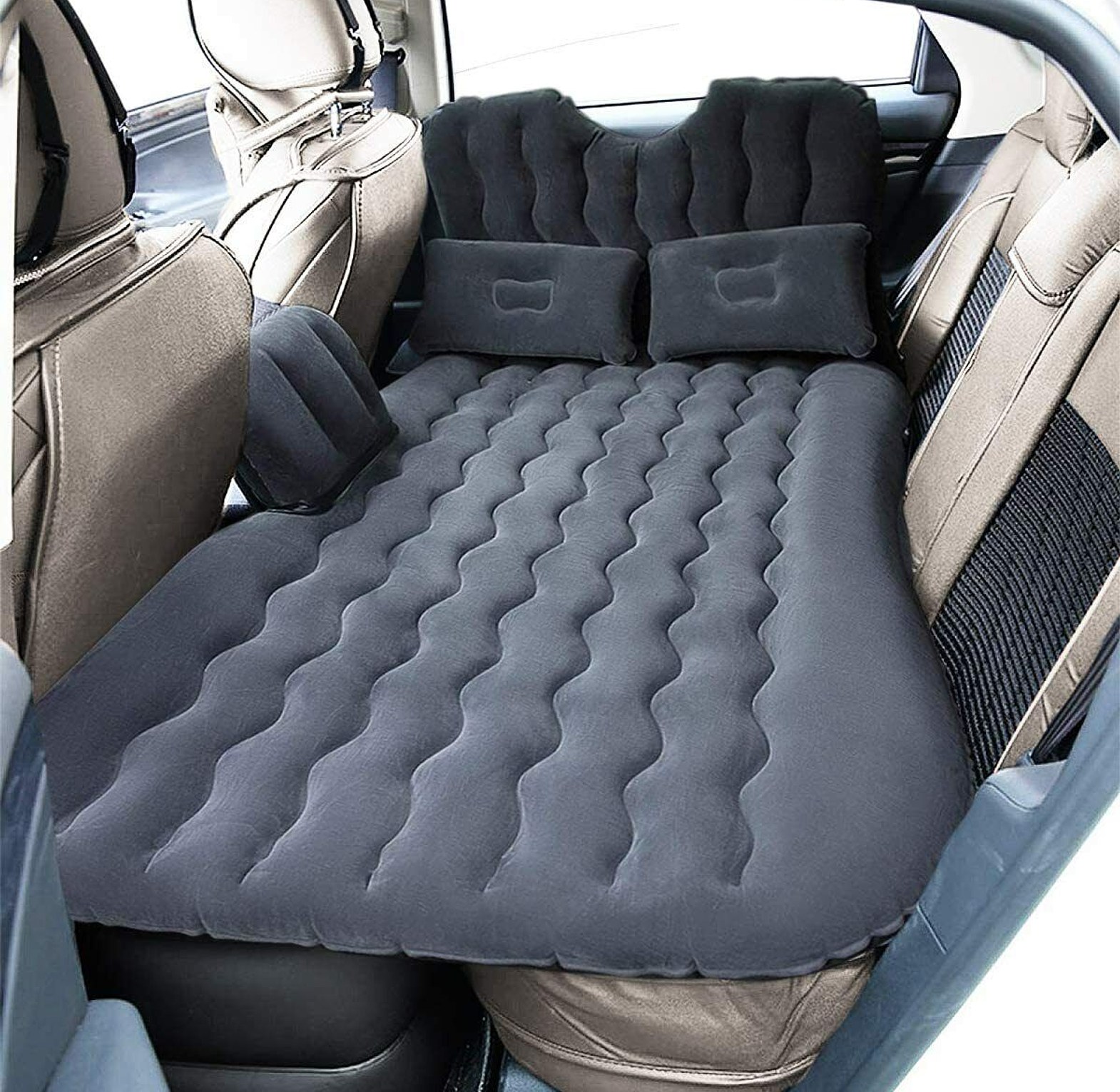Car Travel Inflatable Bed, Air Mattress For Car image