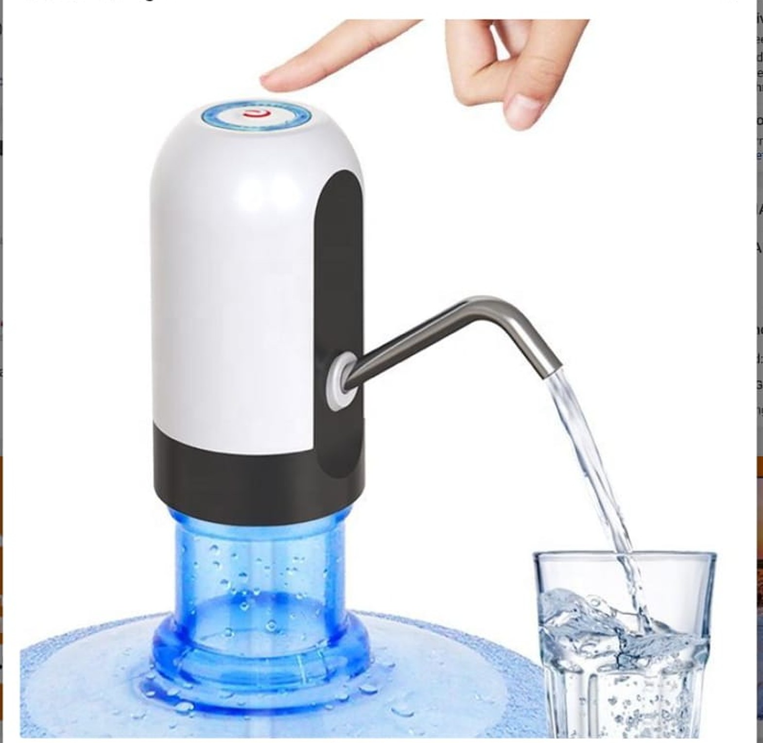 Automatic Electric Water Pump Dispenser image