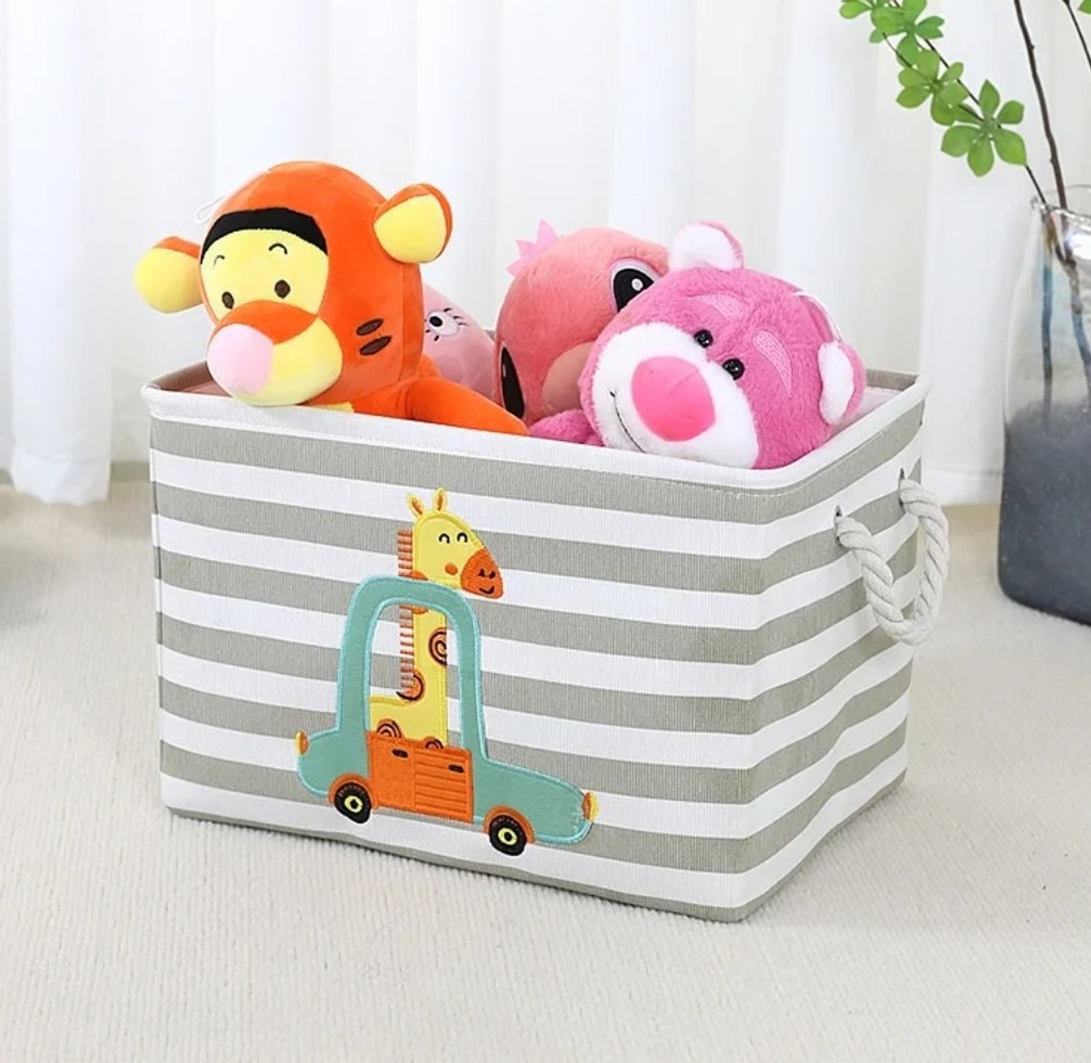 Multi-Purpose Canvas Storage Baskets image