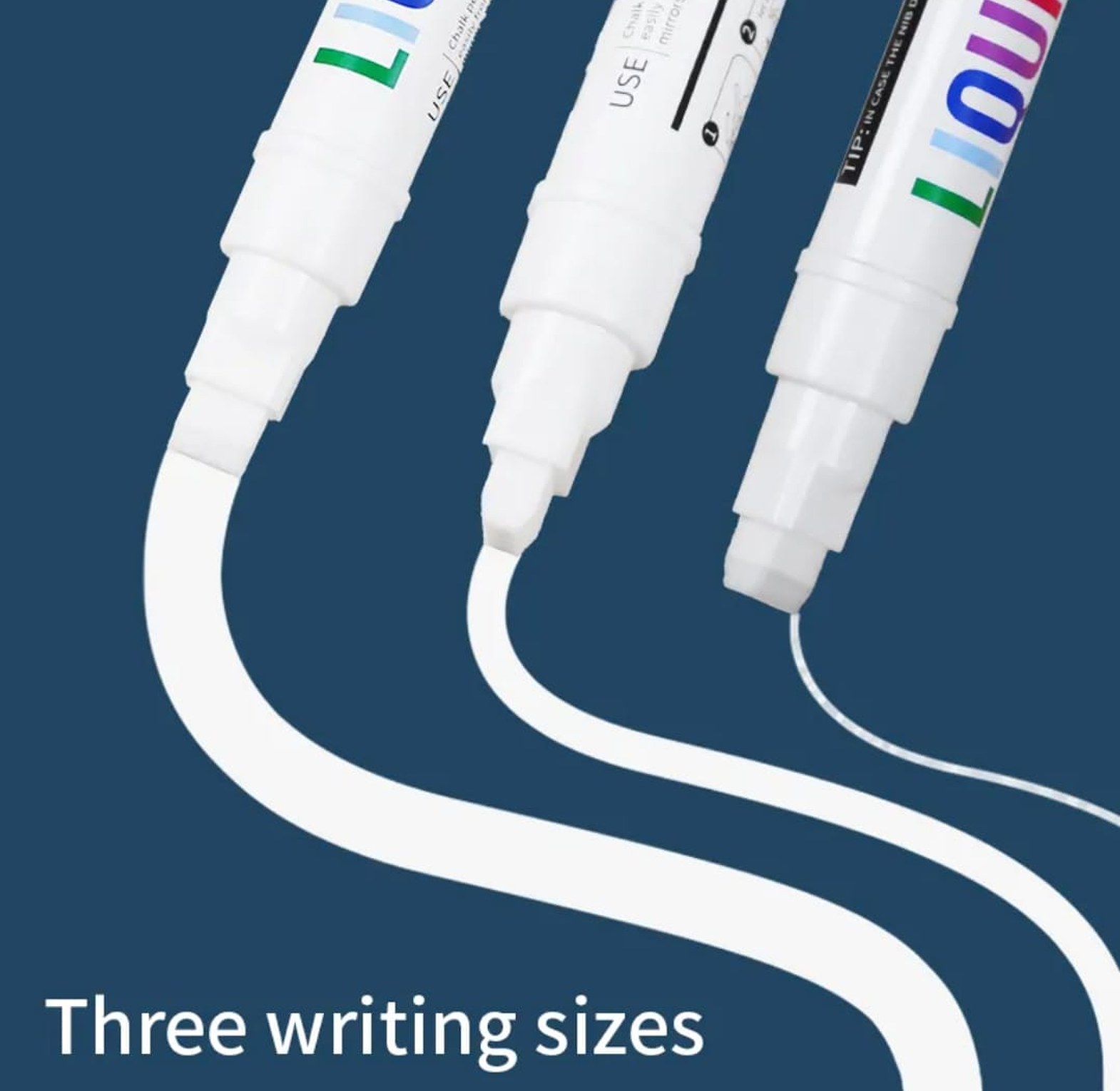 4 Piece White Board Marker Pens image