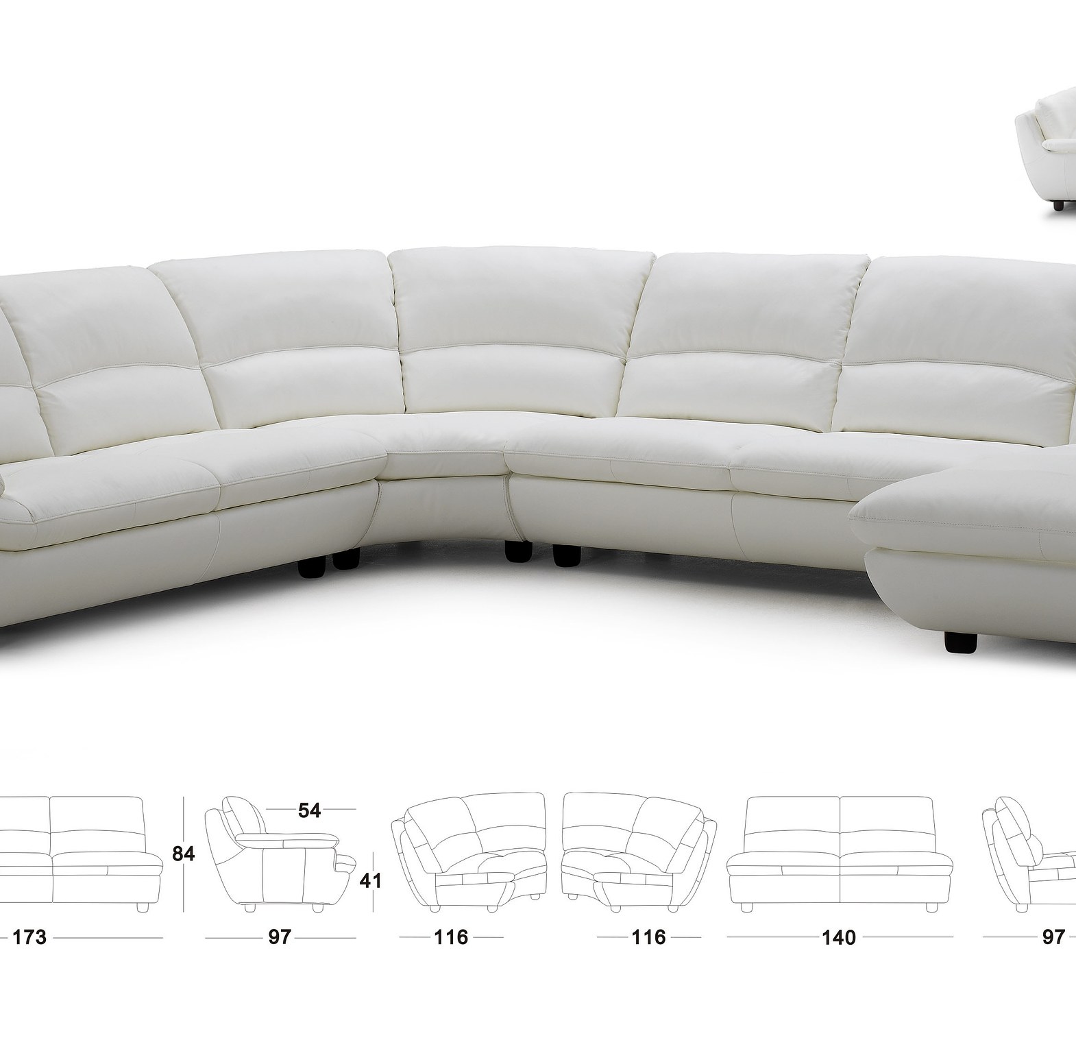 CORNER SOFA LEATHER PVC 3 image