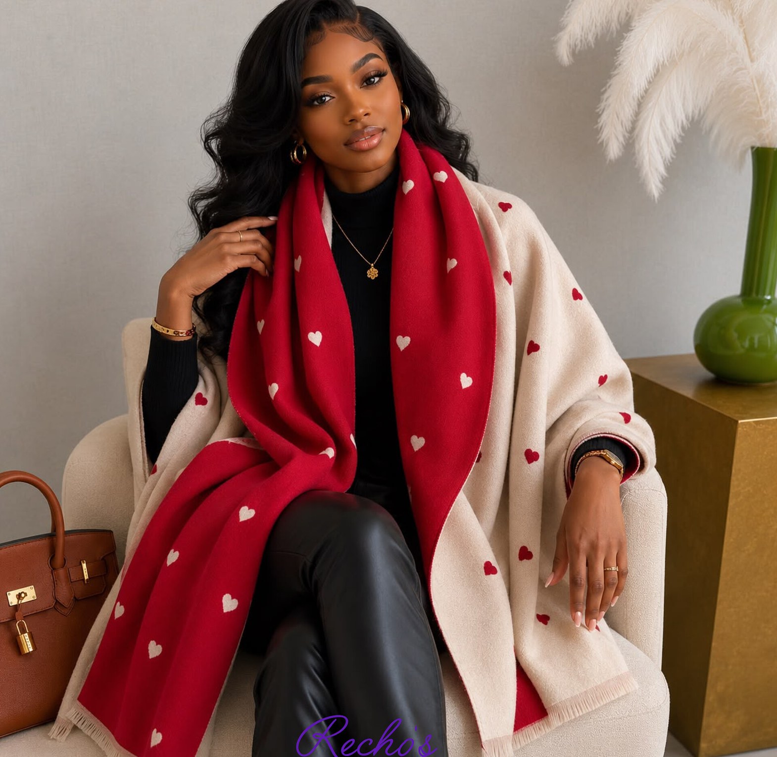 New cashmere scarves image