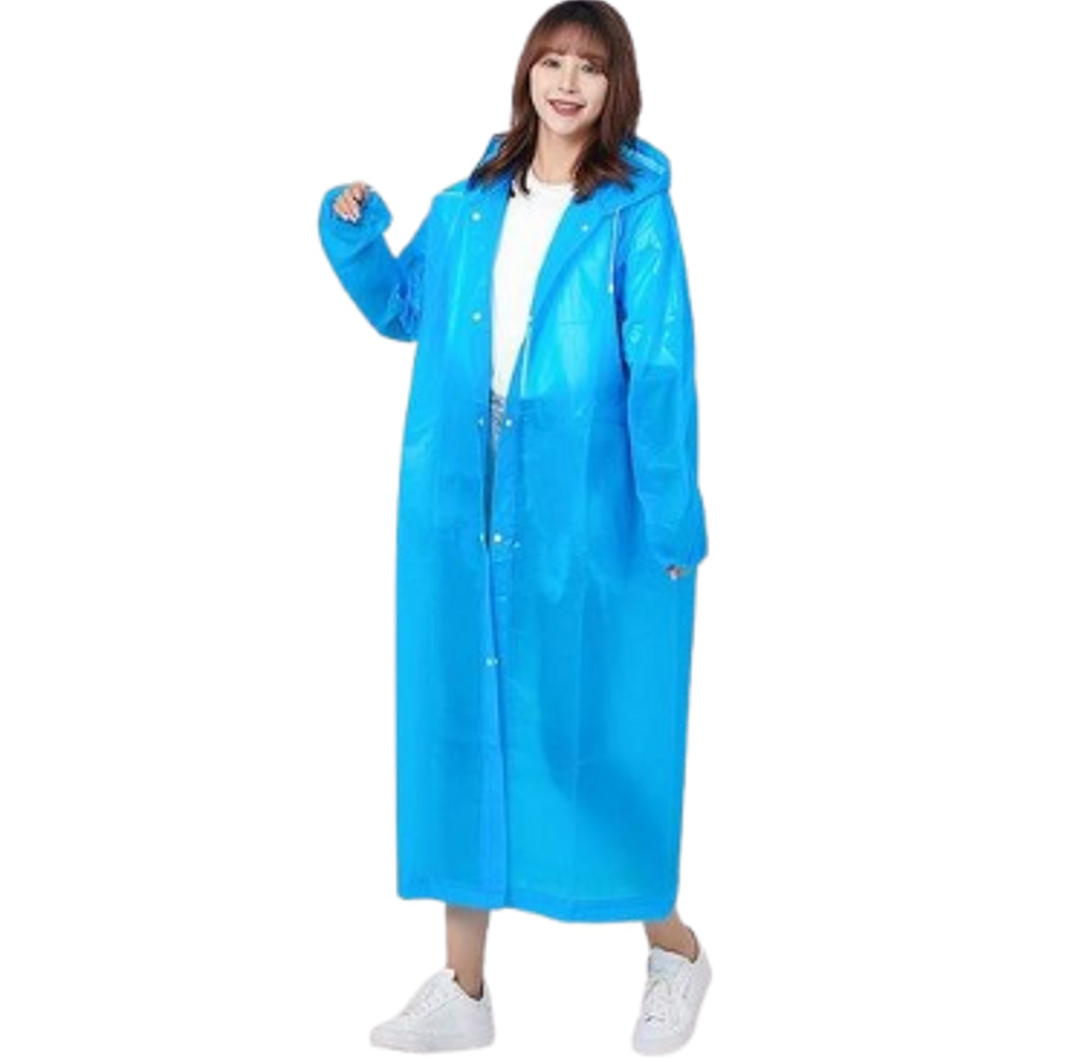 Waterproof Outdoor Raincoat Ultra Rain Proof Windbreaker Portable Folding  image
