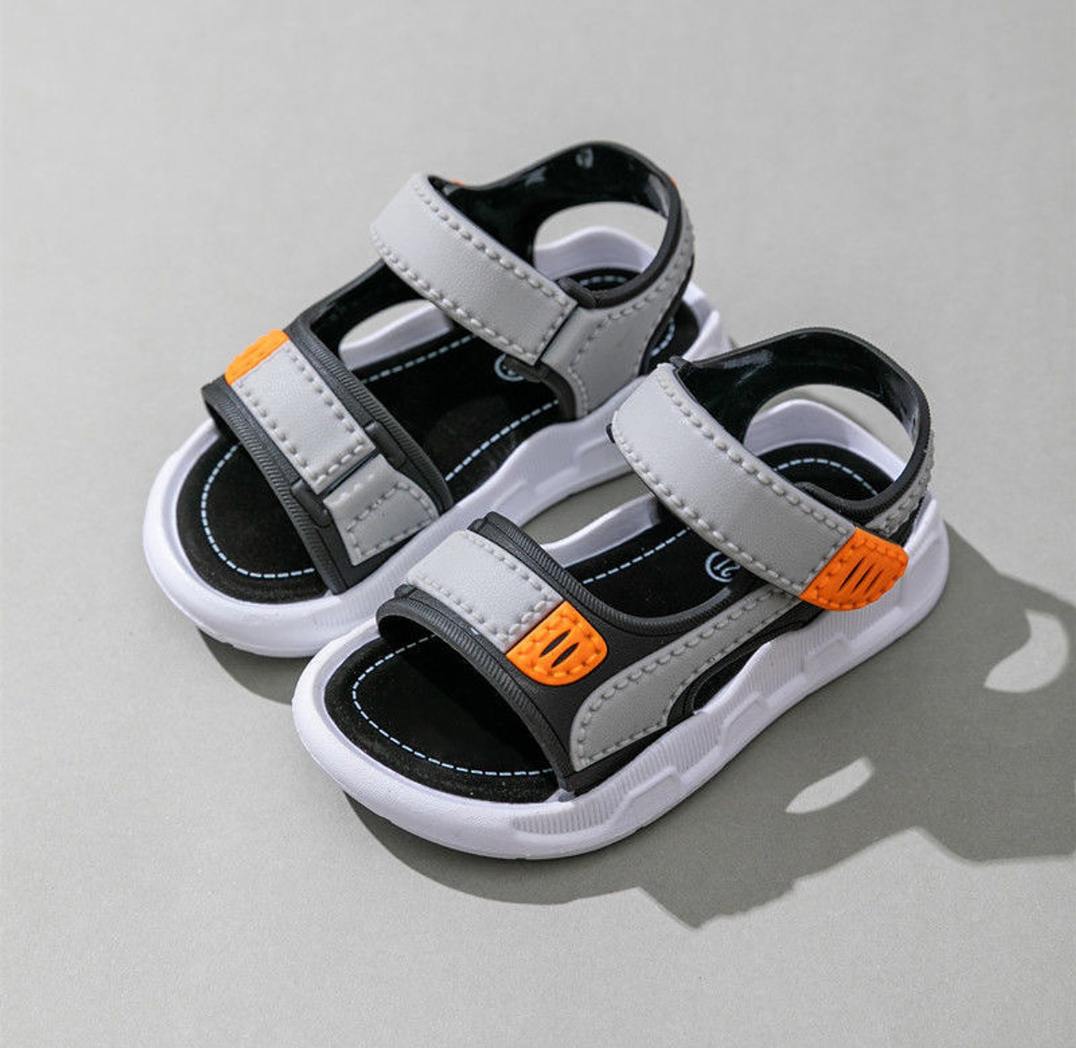 Colourful Boys Sandals - Velcro Strap image