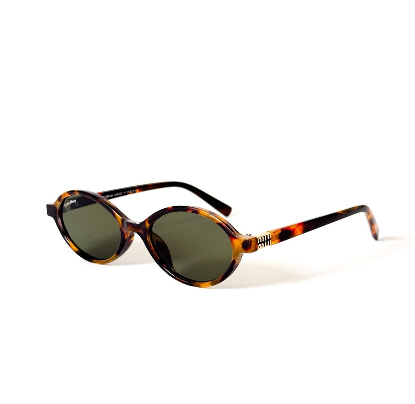 MM Cheetah Print Green Lens image