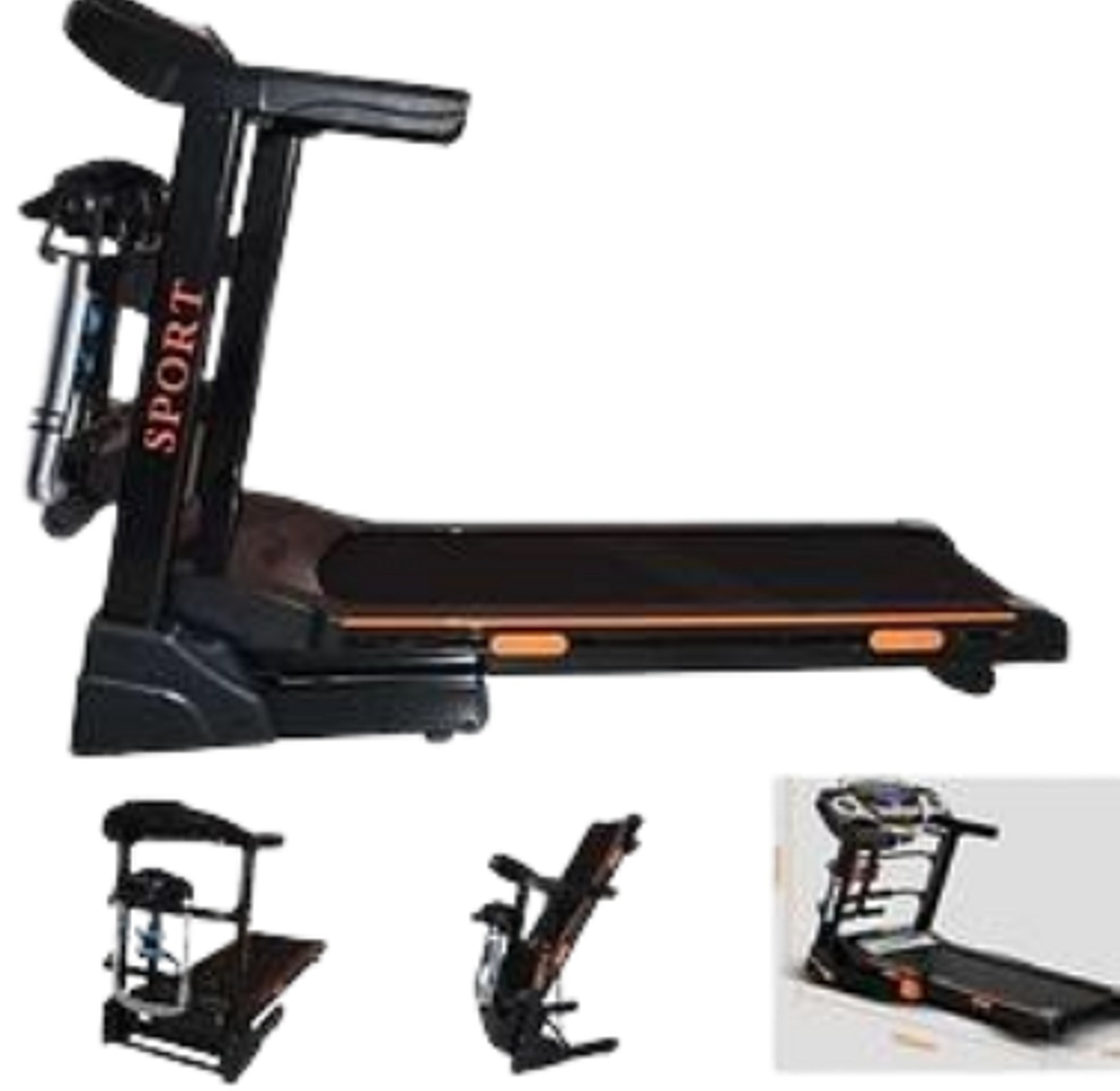 HRS T400MS Germany Treadmill + Massager  image