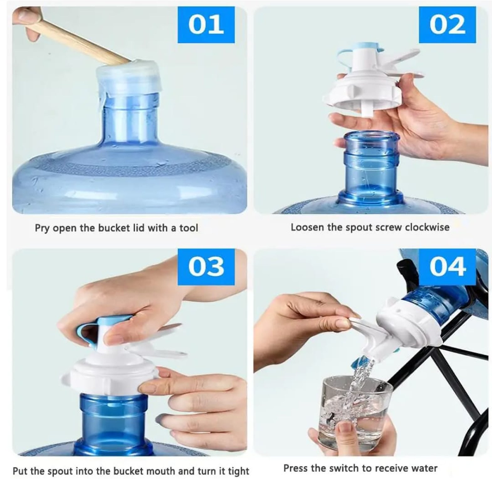 Reusable Water Dispenser Valve image