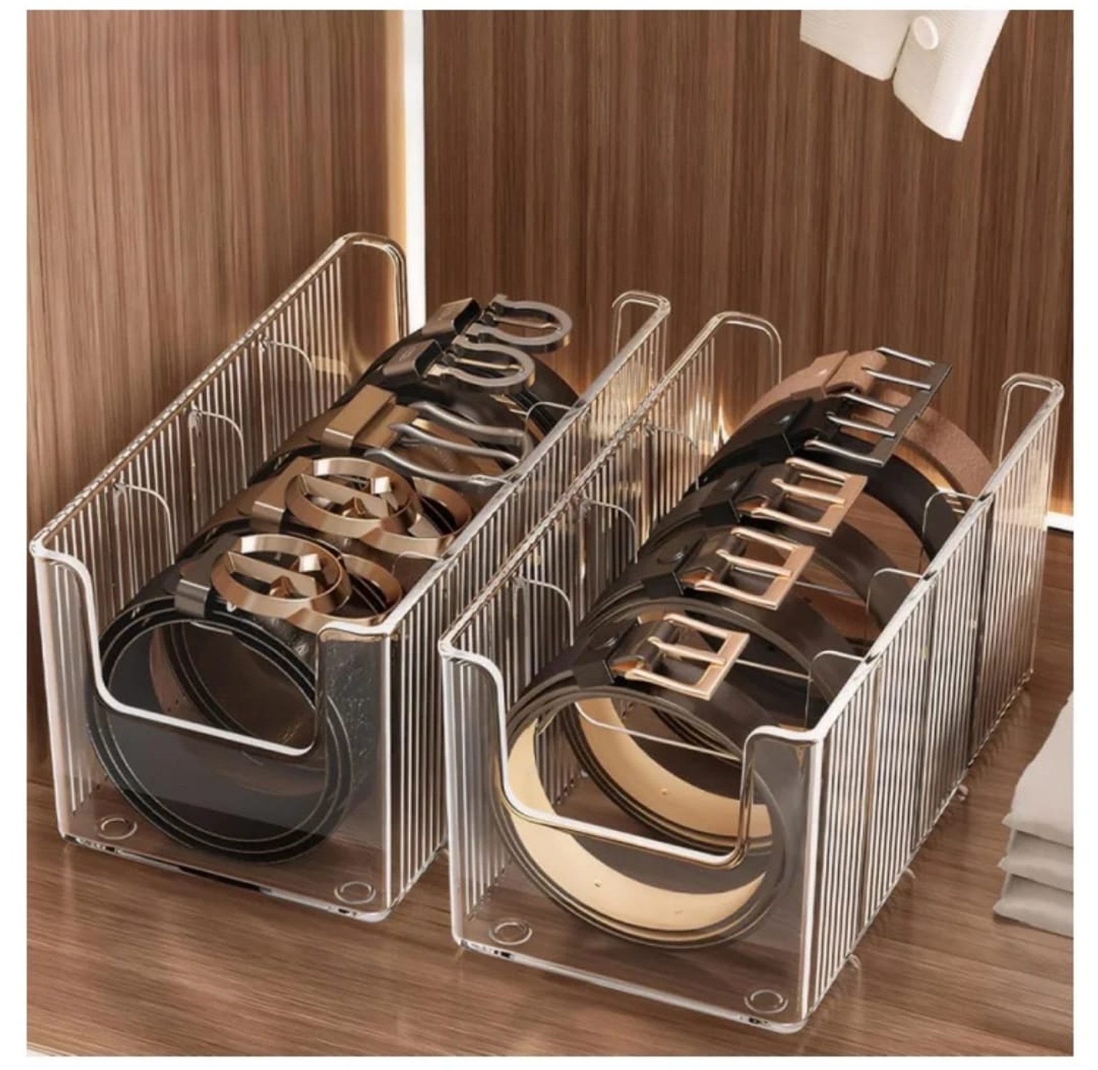 Large Capacity Stackable Storage Organizer Box image