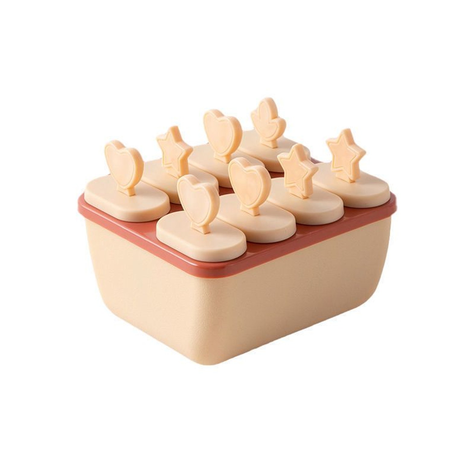 Popsicle Molds 8 Grid Ice Pop Molds  image
