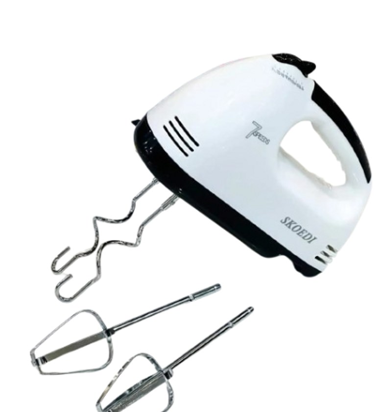 Hand Mixer. Scarlet 7 Speed Electric Hand Mixer/Blender With Beaters,Whisk image