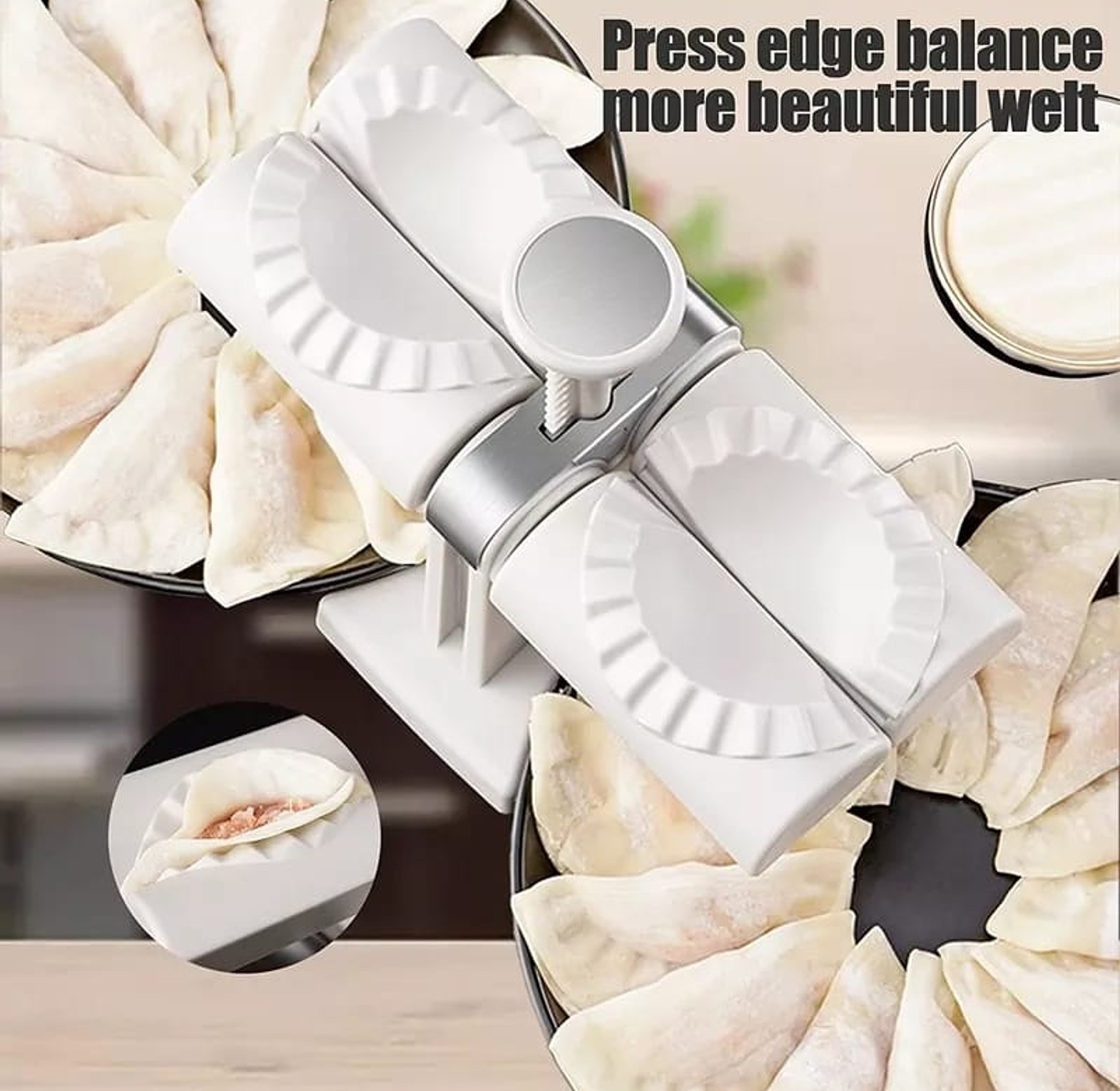 Fully Automatic Double-Head Dumpling Press image