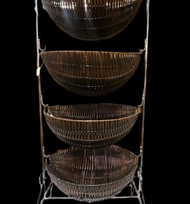 4-tier fruit and vegetable storage rack,  image