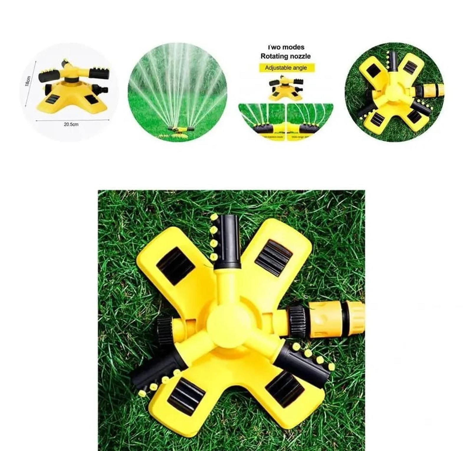 New Garden Sprinklers with inlet and outlet  Automatic Watering image