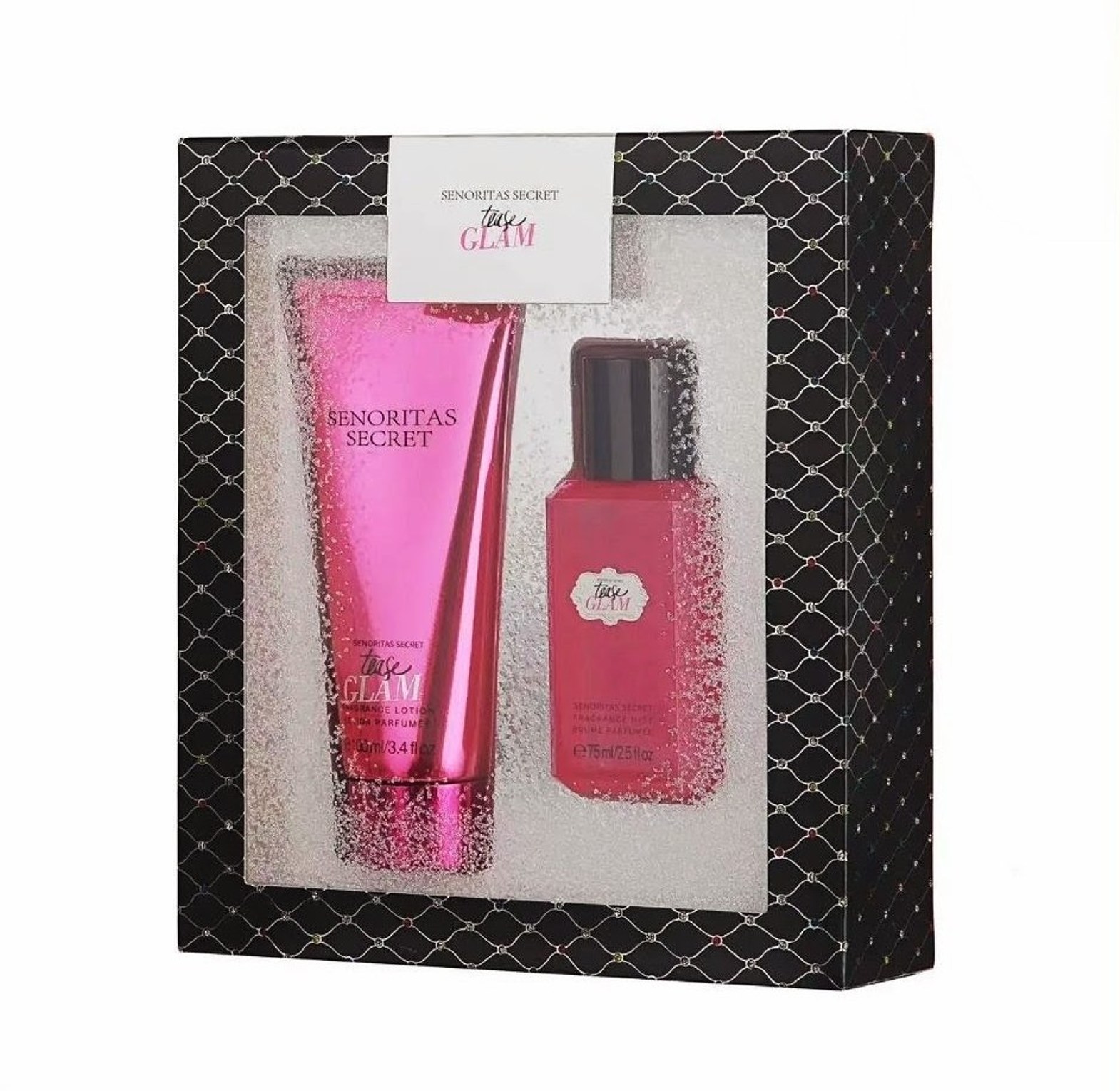 Senoritas Secret Tease Glam Perfume Gift Set with 100ml  Fragrance Lotion & 75ml Perfume  image
